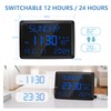 Raynic Digital Clock, 11.5" Large Display Calendar Clock with Day