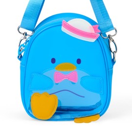 Sanrio 411396 Character Shaped Shoulder Bag (Dance & Music), Tuxedo Sum, PVC, Nylon, Steel, For Ages 3 and Up