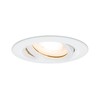 Paulmann 93661 Premium Recessed Light Nova IP65 swiveling max 1x35W