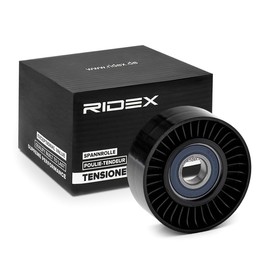 RIDEX 310T0507 Tensioner Pulley V-Ribbed Belt Tensioner Pulley 28 mm Plastic 17 mm 76 mm