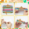24 Pcs Mexican Food Paper Trays Candy Chips Popcorn Disposable