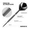 Designa Darts Corner Warfare Darts | Steel Tip Darts Set