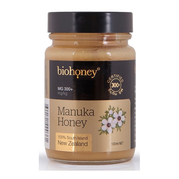 Biohoney Manuka Honey MG 300+ 100ml (130g) - Expiry 19/10/24