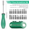 Multi Bit Ratcheting Screwdriver Set, Magnetic Screwdriver Set with Socket