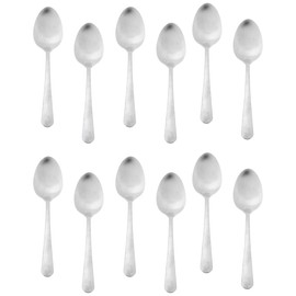 Winco 18/0 Stainless Steel Dinner Spoons, Set of 12, Windsor pattern,Silver