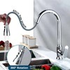 Swivel Universal Faucet Extender Swivel Head Metal Attachment Rotatable Faucet
