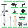jojnawa High Pressure Toilet Plunger, Toilet Snake Air Drain Blaster