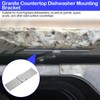 𝙐𝙥𝙜𝙧𝙖𝙙𝙚𝙙 Granite Dishwasher Mounting Brackets Replacement Dishwasher Installation Bracket on