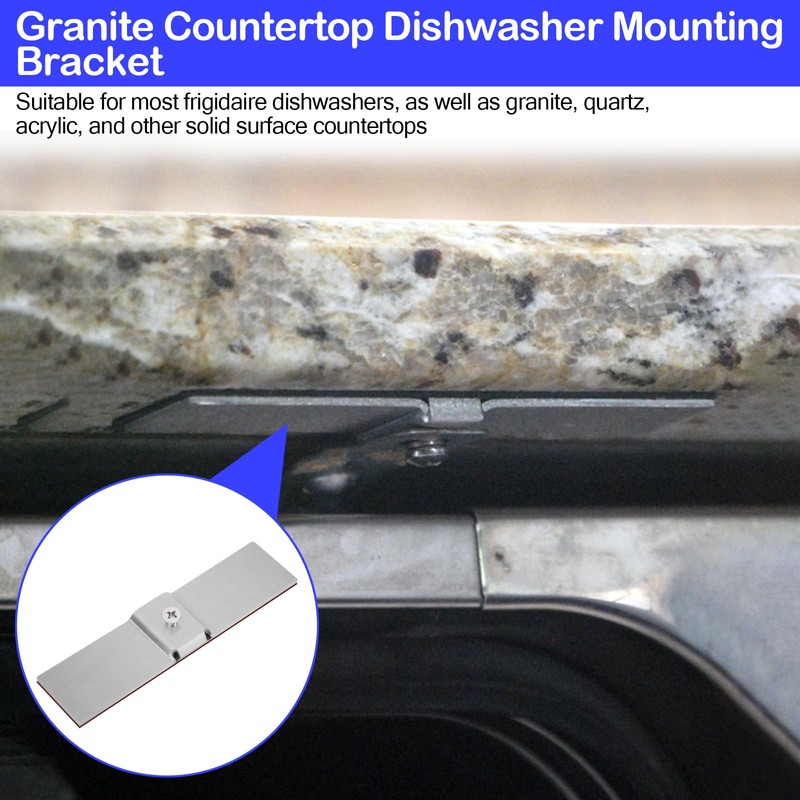 𝙐𝙥𝙜𝙧𝙖𝙙𝙚𝙙 Granite Dishwasher Mounting Brackets Replacement Dishwasher Installation Bracket on