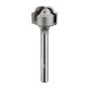 Ultra-Shear Juice Groove Router Bits, 3/16" Radius, 1/4" Shank, Carbide
