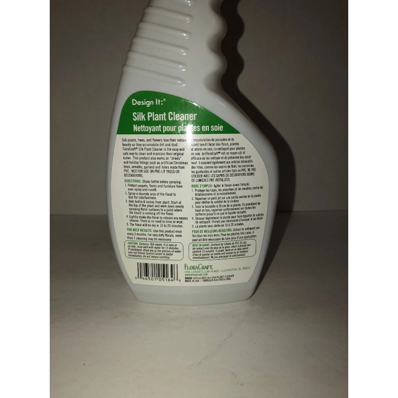 FloraCraft Silk Famous Plant Cleaner 22 Ounce-RARE-BRA