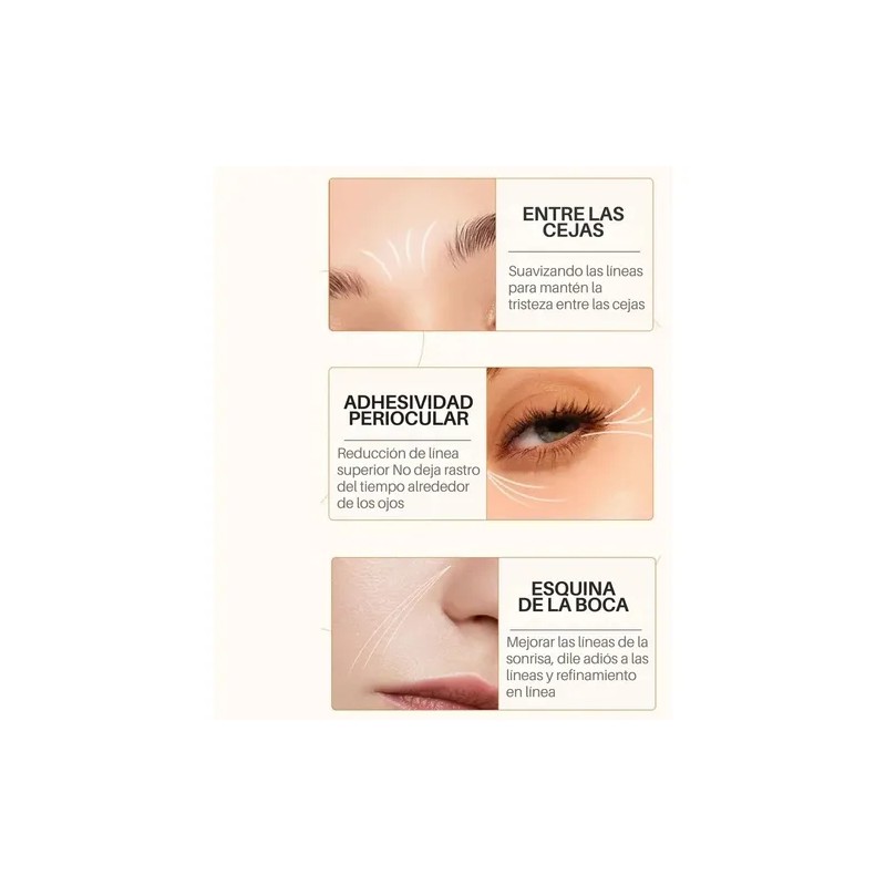Parches Faciales Hidratantes con Extracto de Arroz Anti-Ojeras y Arrugas
