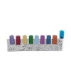 Yair Emanuel Menorah - Base de aluminio anodizado martillado con