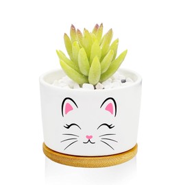 Window Garden Cat Planter Pots,Cat Loves Gifts for Women/Men/Housewarming/Wedding/Festival Birthday Gifts Planter Pots,Outdoors/Indoors,Window Decor,Garden Decor,Yard Decor,Home Decor,Office