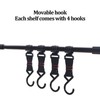 Folding Camping Shelf Desktop Storage Stand Rack Hanging Organizer with