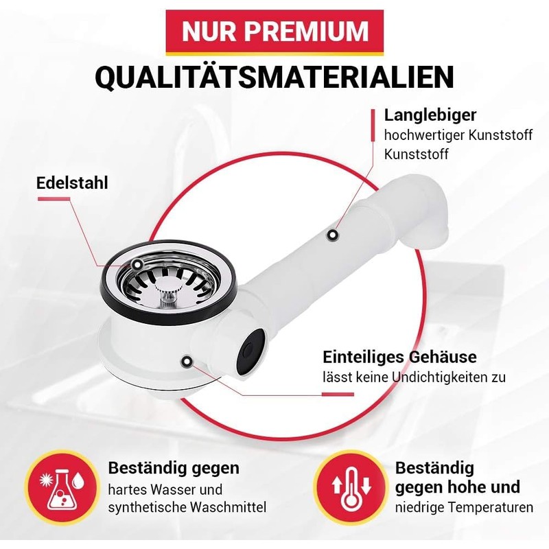 Aquade Sieve Basket Valve 70 mm – Strainer Basket Sink