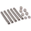 Marble Cloak Tickets (Brown, No. 1 - 50) Number Tag,