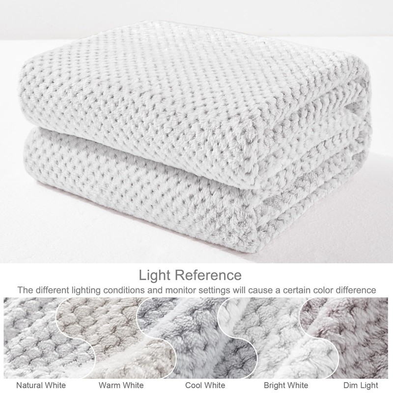 Exclusivo Mezcla Extra Large Fleece Throw Blanket, 127x178 CM Soft