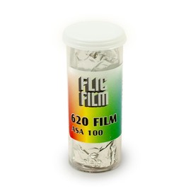 Flic Film Panchromatic Black and White Negative Film, ASA 100, 620 Roll Film