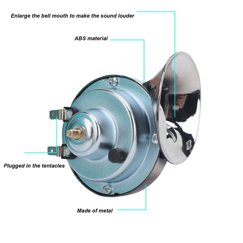 Pair of 12V UTV Horn Kit Super Loud with Switch