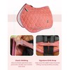 Harrison Howard Velvet English Saddle Pad - Close Contact Soft