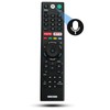 Voice Replacement Remote Control RMF-TX200P Compatible for Sony TV KD-75X9400E