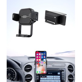 Masergogo Car Phone Holder for 2009-2017 Volkswagen Tiguan Auto Accessories Navigation Bracket Interior Decoration Mobile Cell Phone Mount, 360° Rotation, Vehicle-Specific Custom Mount