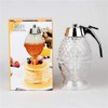 AMZTEMU Honey pot, Honey dispenser drip free, Honey jar, Syrup
