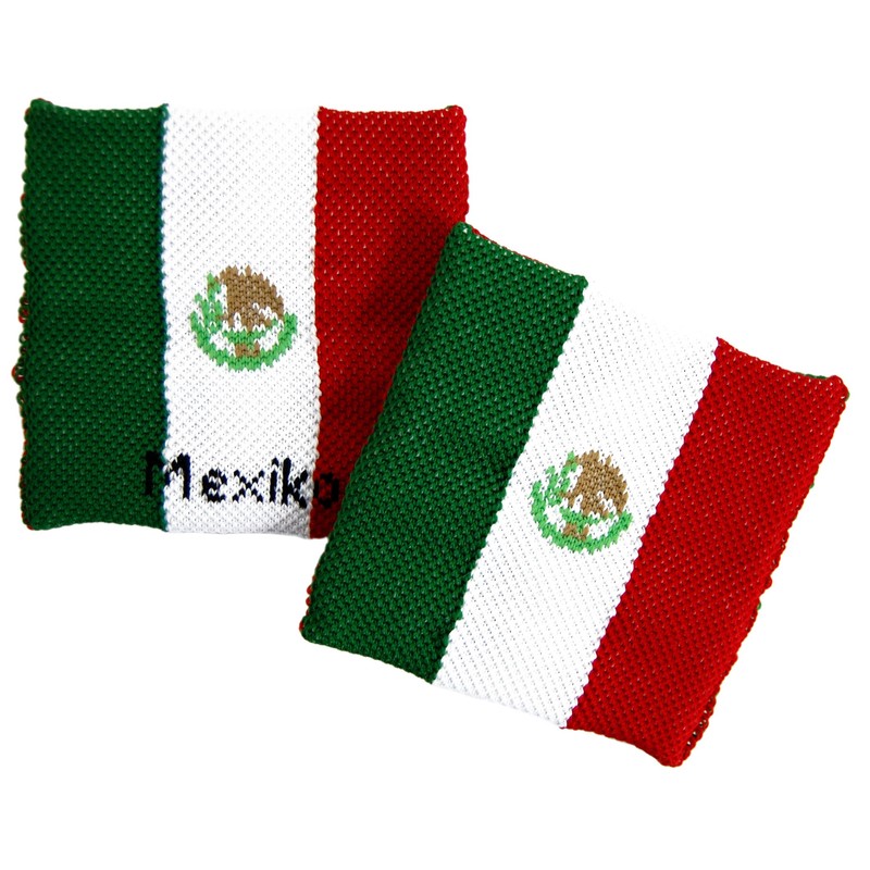 sportfanshop24 Sweatband/wristband/wristband Mexico (Mexico), 1 piece, very good quality