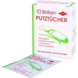 Glasses Cleaning Wipes Pack of 10