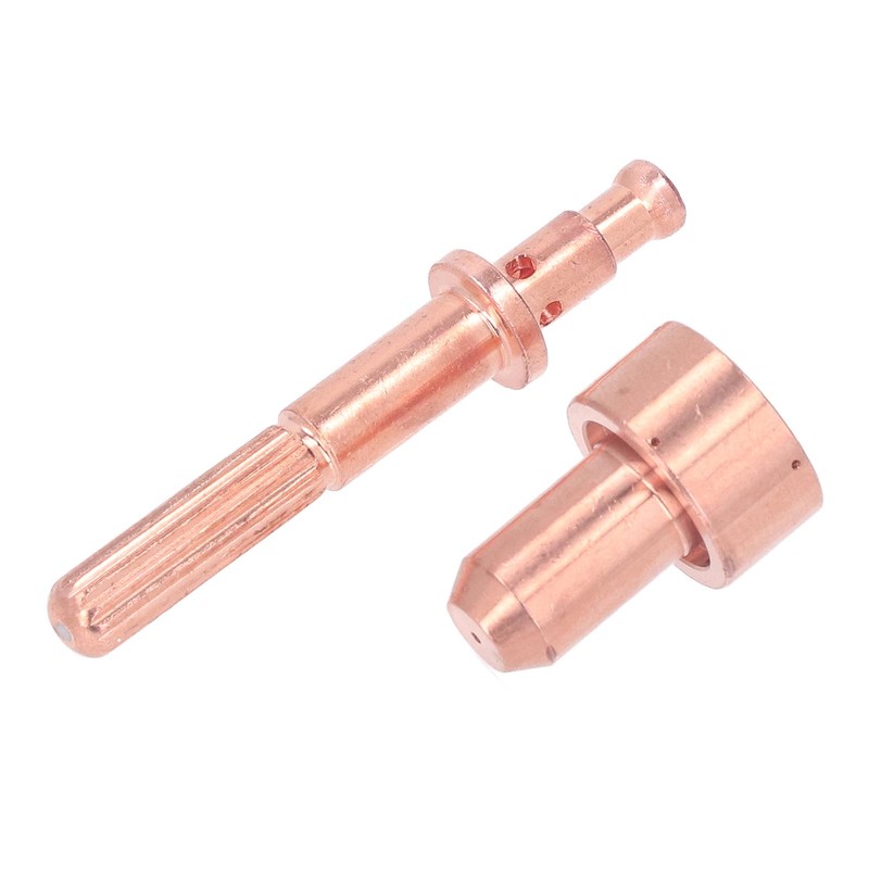 10Pcs Nozzle Electrode Kit Brass 64006510 Electrode 64006514 Nozzle Tip