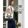 InnoBeta Rowing Gifts for Women, Rowing Tote with Top Zipper