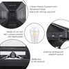 Kemeco Solar Post Light Outdoor, ST4338Q Dusk to Dawn Post