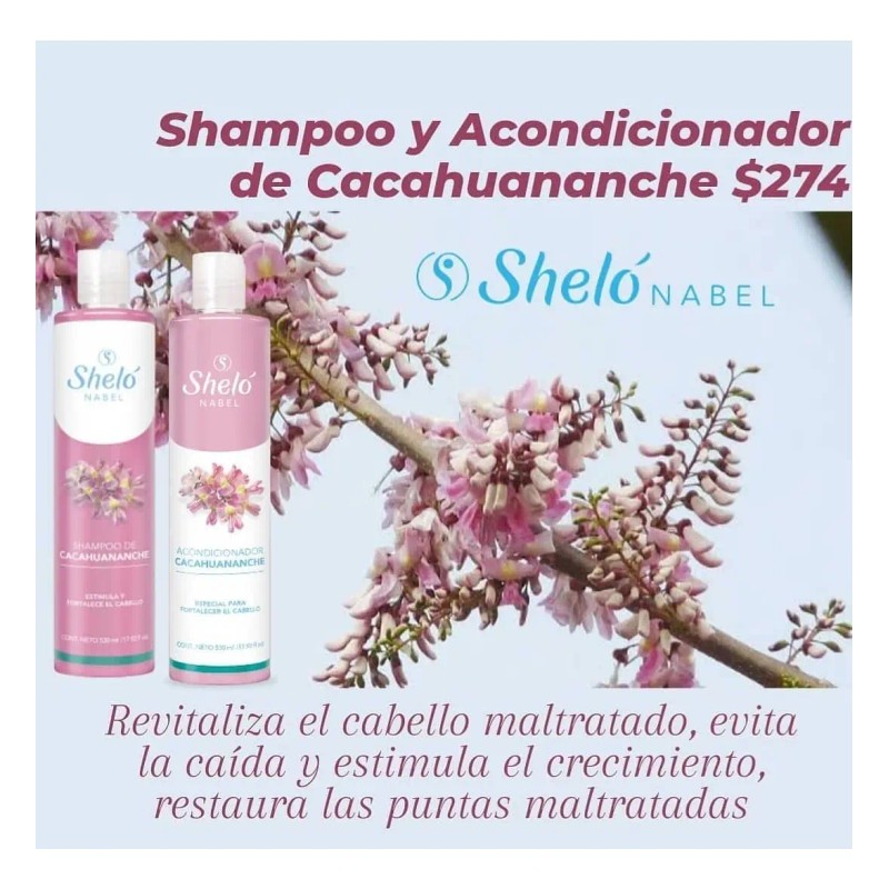 Shampoo Acondic Cacahuananche Brillo Sedosidad Regalo