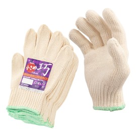 Mittani Corporation Pure Cotton Gloves, Small Size, 8 Gauge, Pure Cotton Thread, 100% Cotton, S Size