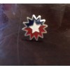 Juneteenth star lapel pin black Americana
