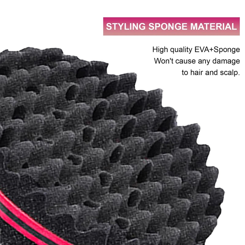 BE BIGEDDIE Big Holes Twist Sponge, Magic Brush for Afro