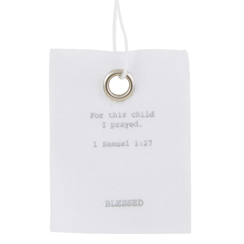 Stephan Baby Engraved Stainless Steel Keepsake Spoon, Blessed