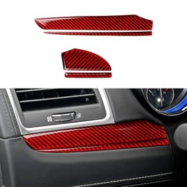 BRMYL Car Dashboard Panel Decals for 2011-2023 Chrysler 300 / 300C / 300S / Limited/Touring/Base Accessories Carbon Fiber Interior Stickers