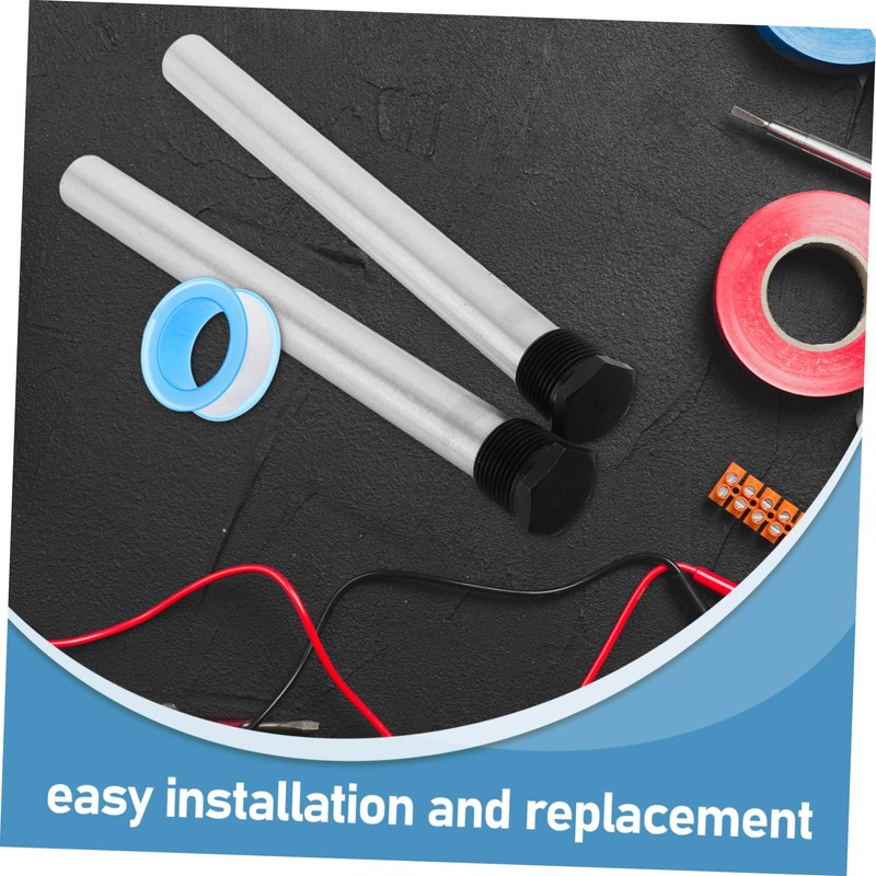 Zerodeko 2pcs Magnesium Anode Rods for Rv Water Heater Fittings