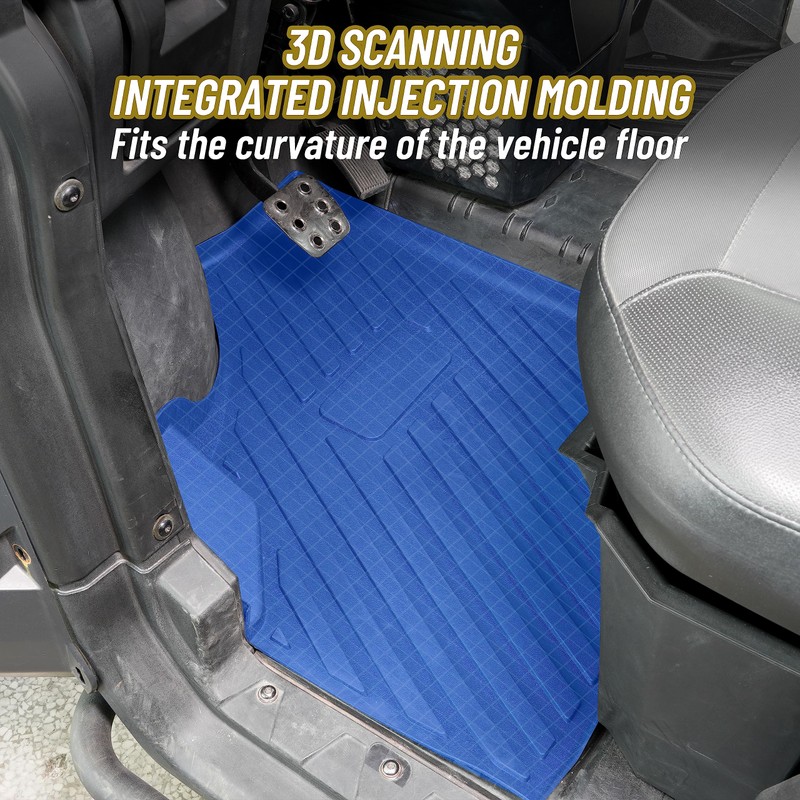 SAUTVS Floor Mats for Can Am Defender, TPE Front Row