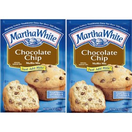 The Marvelous Martha White Muffin Mix (Chocolate Chip) (2 -pack)