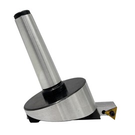 MachEl 3MT Shank (M12 x 1.75 mm) 3-Inch (75 mm) Fly Cutter for Milling & Lathe Machines – Indexable Tool with Replaceable Carbide Insert