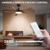 YITAHOME 52" Ceiling Fan with Lights & Remote, 3502 CFM,