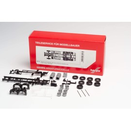 herpa 085175 Scania Chassis Truck CR/CS for Rolling Kinematics in Miniature for Crafts, Collecting and as a Gift, Multi-Coloured