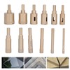 12Pcs Diamond Hole Saw Kit Carbon Steel 6 to 35mm
