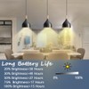 civaza Battery Operated Hanging Light with Remote,Kitchen Island Chandelier Set