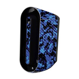 MightySkins Carbon Fiber Skin Compatible with Alienware Aurora R11 Gaming Desktop - Blue Modern Camo | Protective Textured Carbon Fiber Finish | Easy to Apply and Change Style | Made in The USA