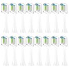 Replacement Brush Heads Compatible with Sonicare Electric Toothbrushes, Dupont Bristles