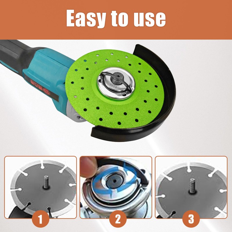 Angle Grinder M14 Quick Release Nut, Heavy Duty Stainless Steel